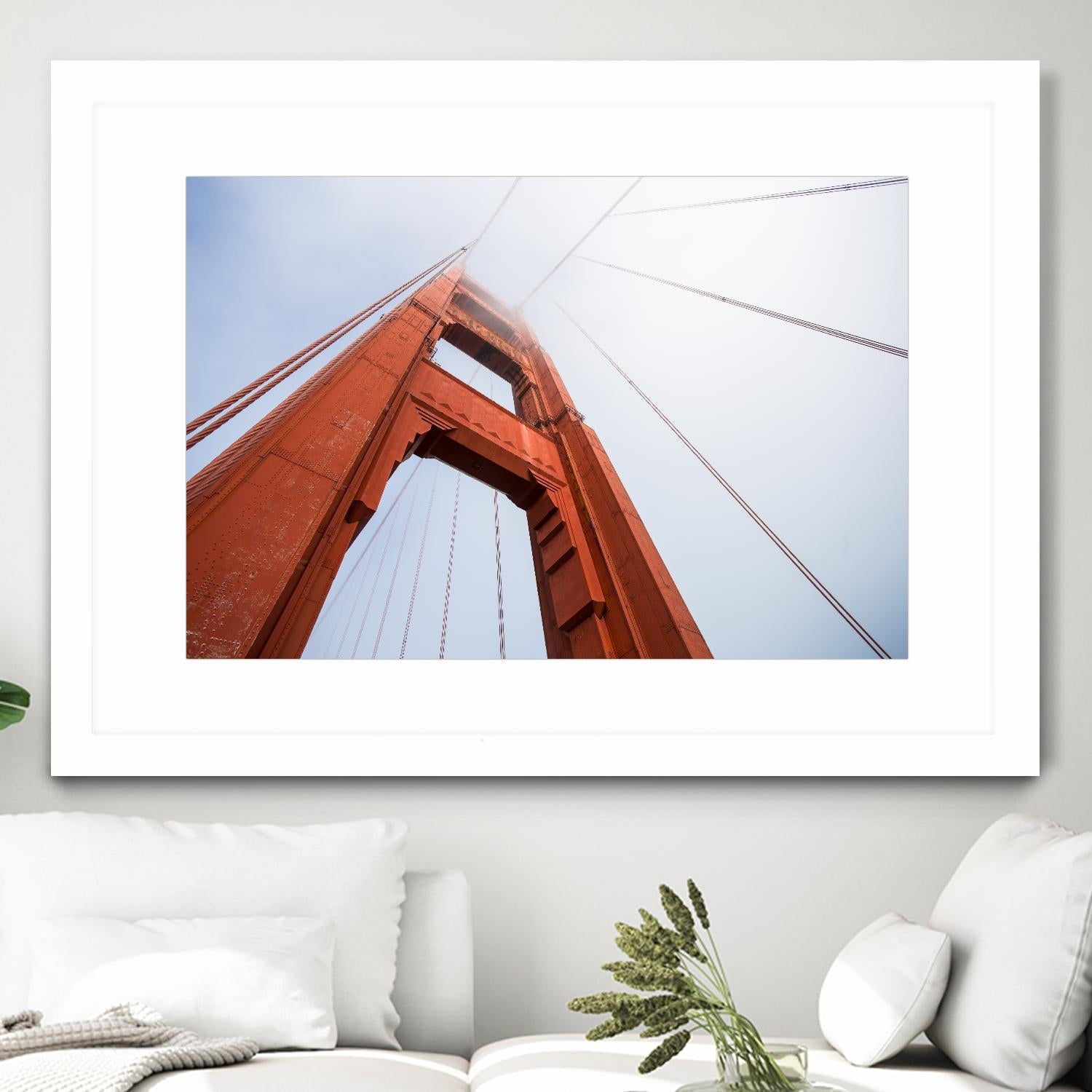Bridge View - Stunning Landscape Photography Wall Art for Home & Office Decor | Perfect for Living Rooms, Bedrooms & Workspaces
