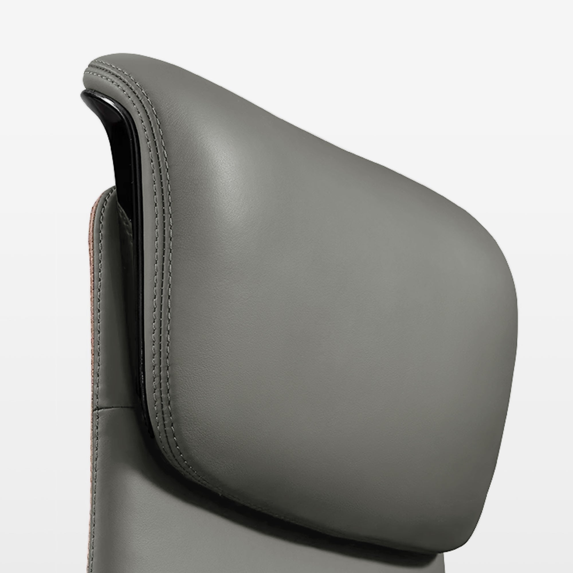 Premium Genuine Leather Executive Office Chair - Ergonomic High Back Desk Chair with Adjustable Height & Lumbar Support - Perfect for Home Office, Conference Room & Corporate Workspaces