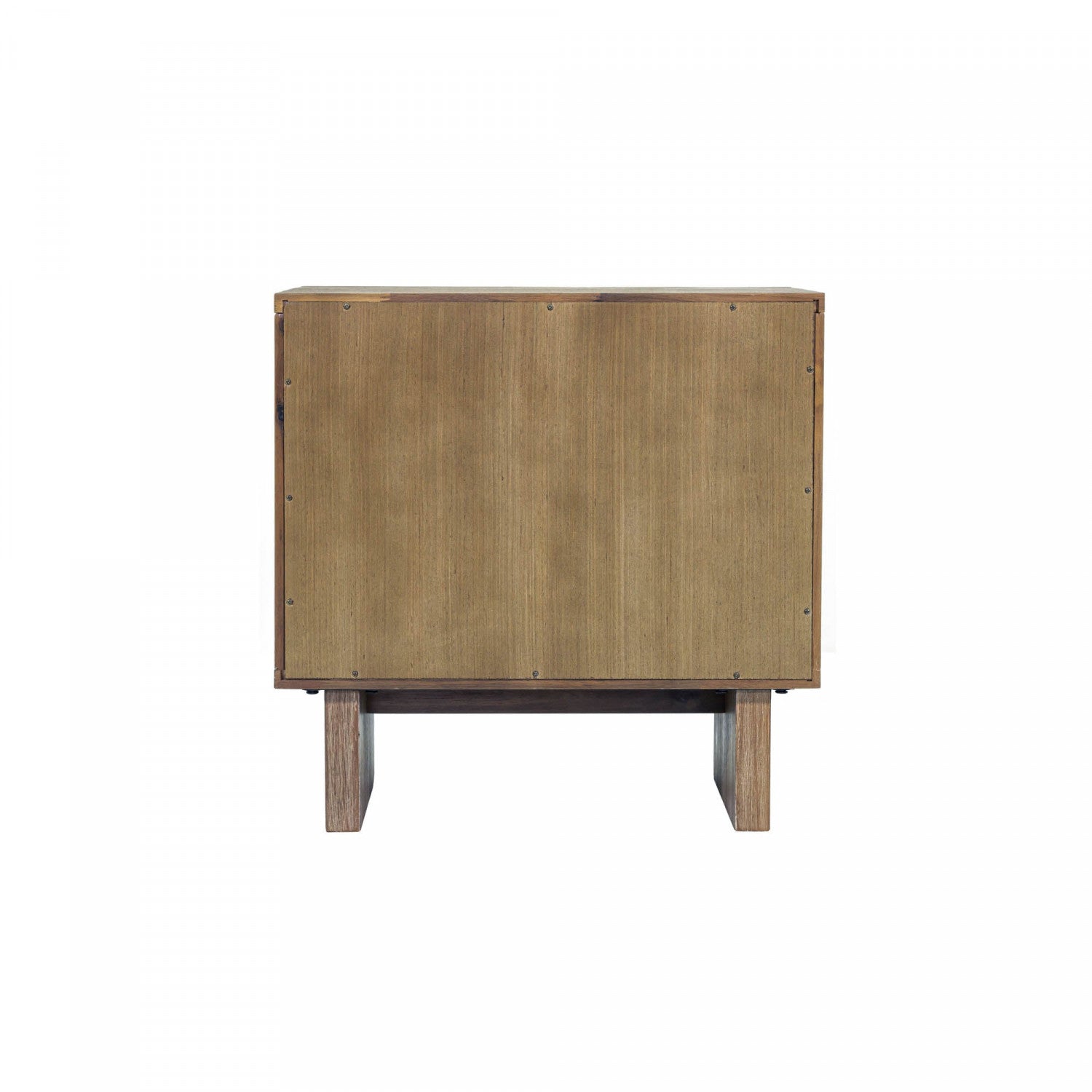Brumont Nightstand with Drawer - Brown Wood Bedside Table for Bedroom, Living Room & Office - Compact & Stylish Storage Solution