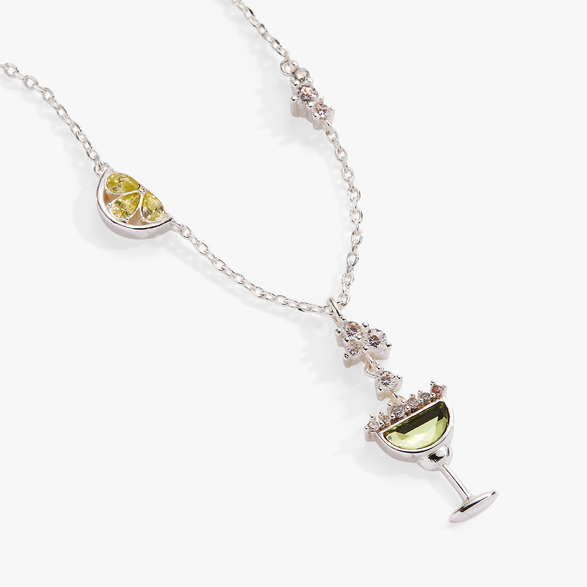 Stylish Feelin' Salty Margarita Necklace - Perfect for Beach Parties, Summer Vacations & Cocktail Nights