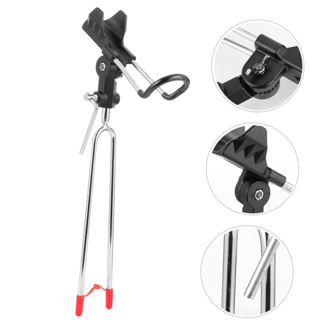 **BESPORTBLE Fishing Rod Holder Stand - Adjustable Pole Support Bracket for Shore, Boat, and Kayak Fishing | Durable Fishing Tool for Saltwater & Freshwater Anglers**