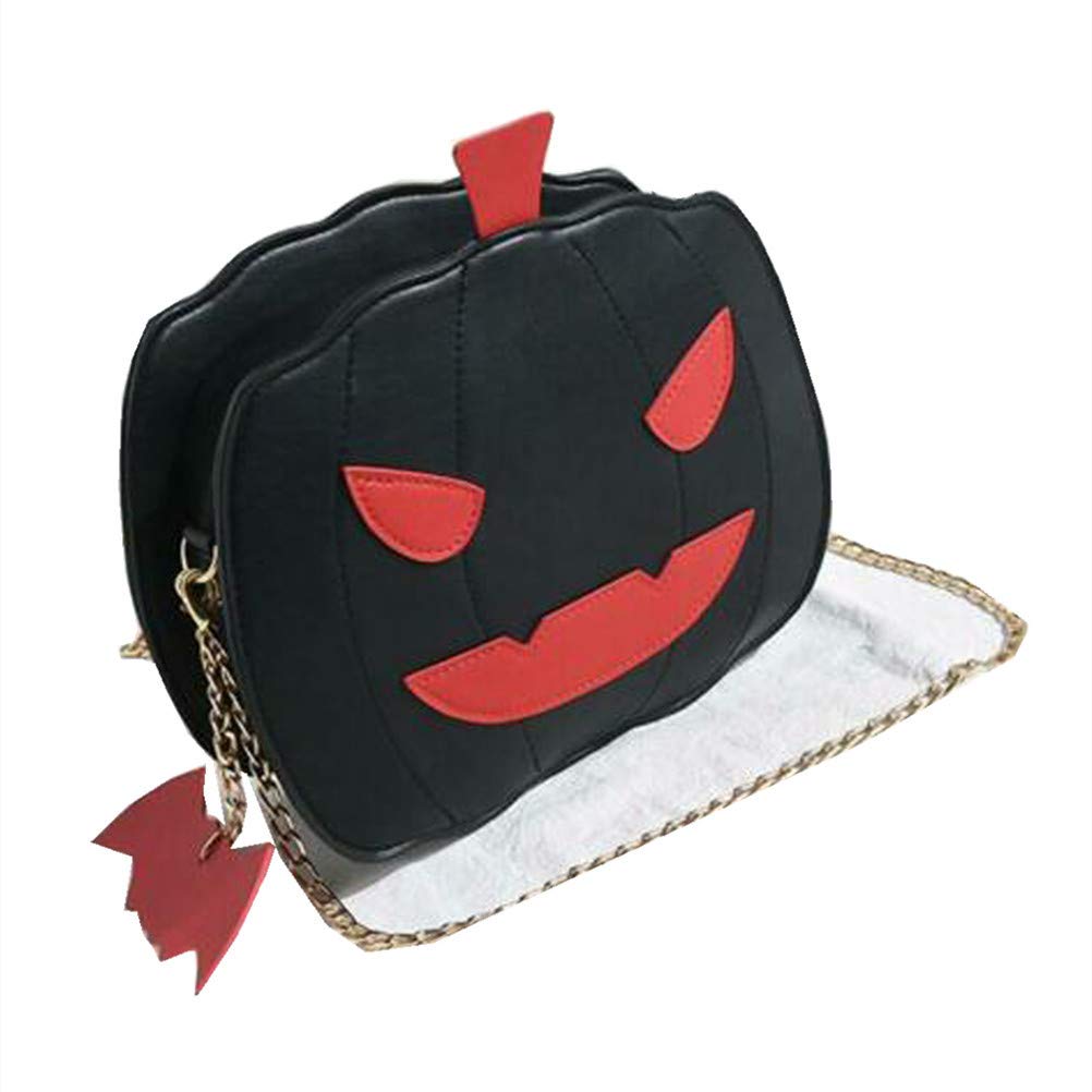 Halloween Pumpkin Crossbody Bag for Women - Cute Little Devil Shoulder Messenger Handbag | Perfect for Trick-or-Treating, Costume Parties & Spooky Season Outfits