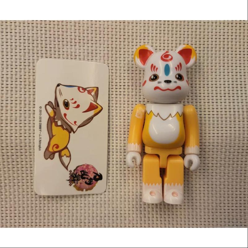 Bearbrick Series 32 ANIMAL Touken Ranbu 100% Collectible Figure - Perfect for Anime Fans, Toy Collectors & Home Decor Display