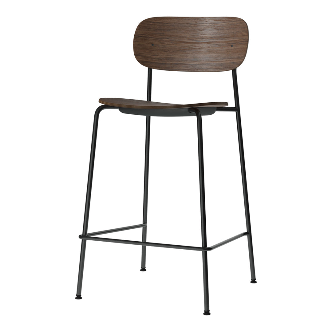 Modern Counter Stool with Backrest - Adjustable Height Bar Stools for Kitchen Island, Breakfast Nook & Home Decor - Comfortable Swivel Seat Counter Height Stools for Dining & Entertaining