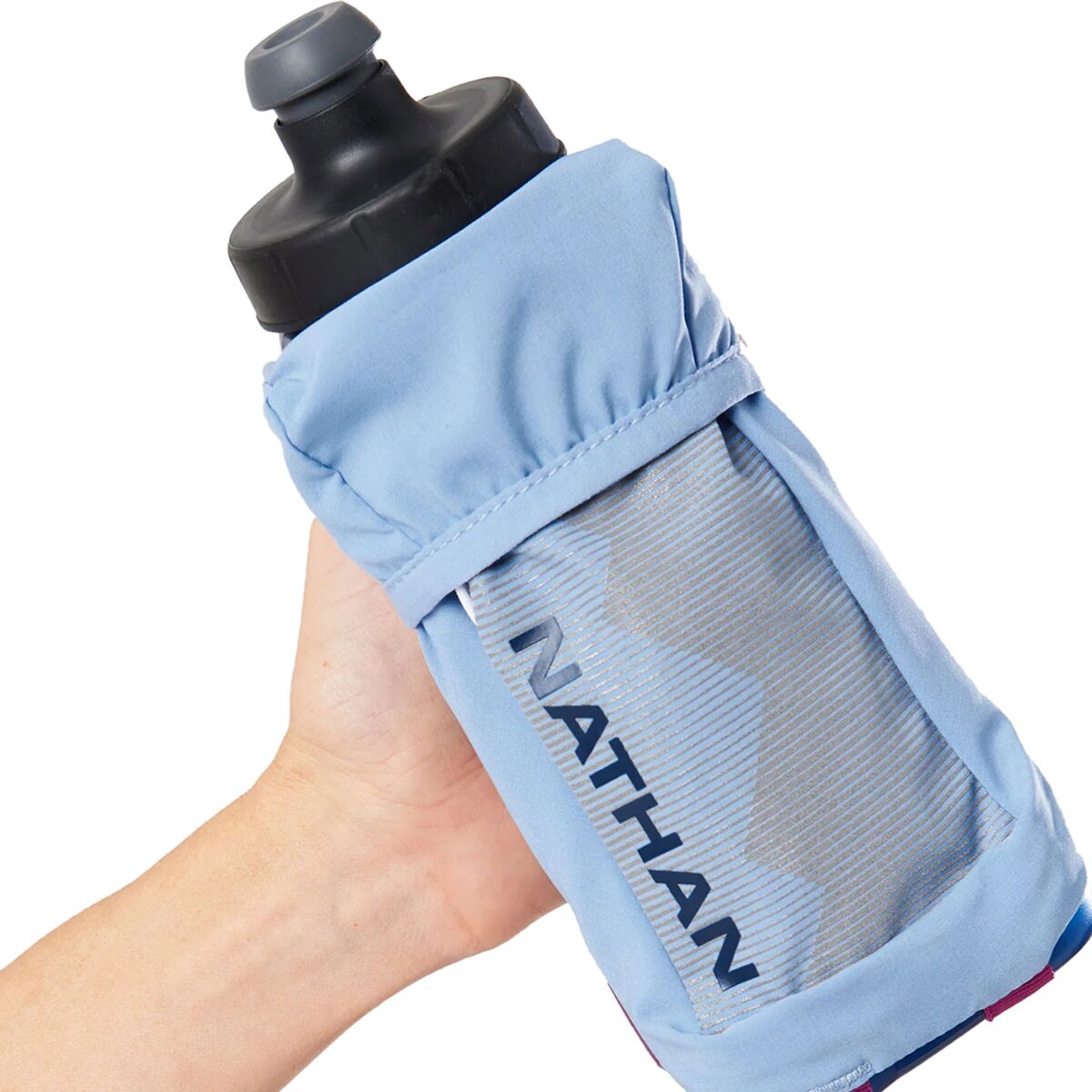 Nathan QuickSqueeze Handheld Water Bottle - BPA Free, Leak Proof Sports Water Bottle for Running, Cycling & Gym - Easy Squeeze Design for Active Lifestyles