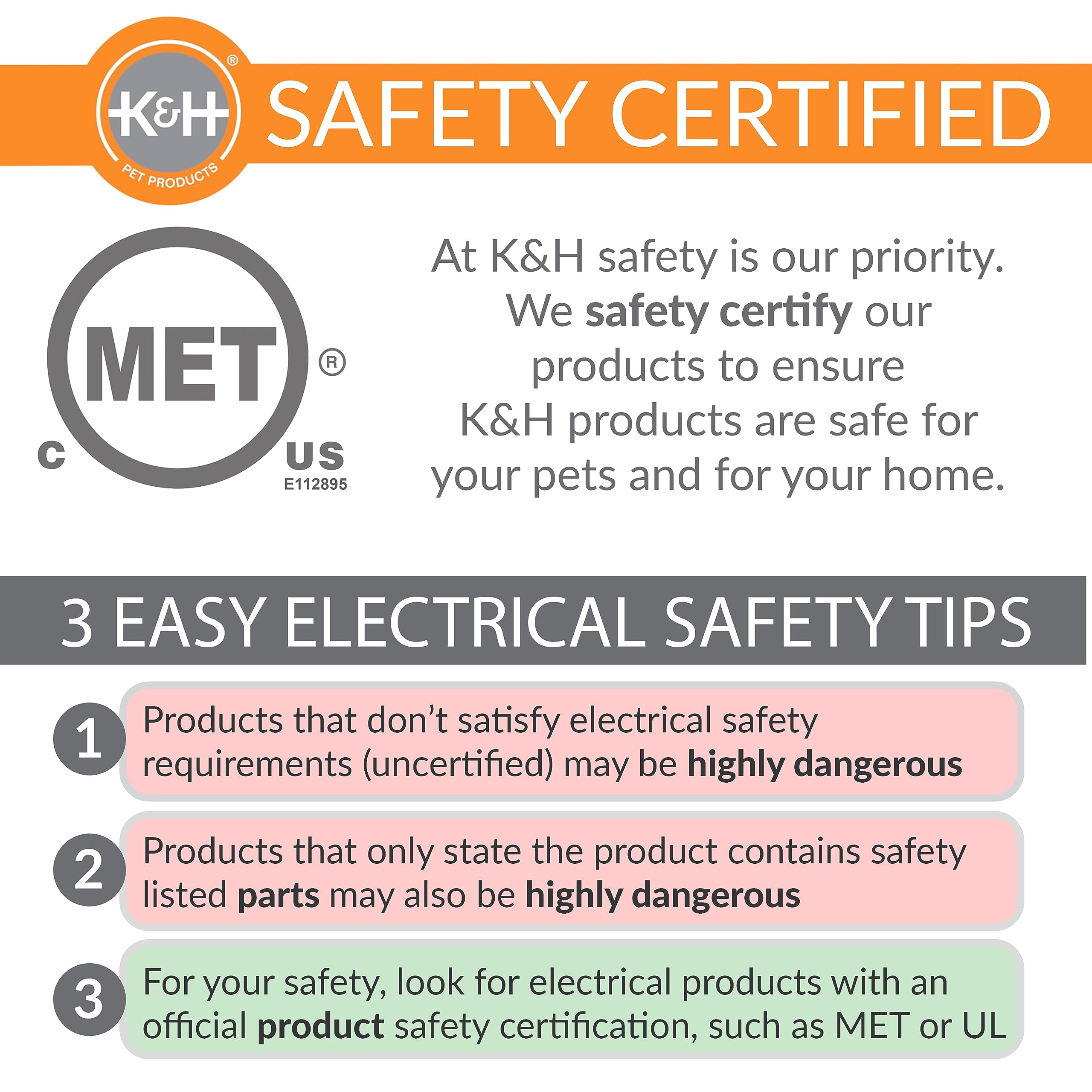 K&H Heated Chicken Pad - 40W Safe Thermo Pad for Poultry Coop - Perfect for Winter Warmth