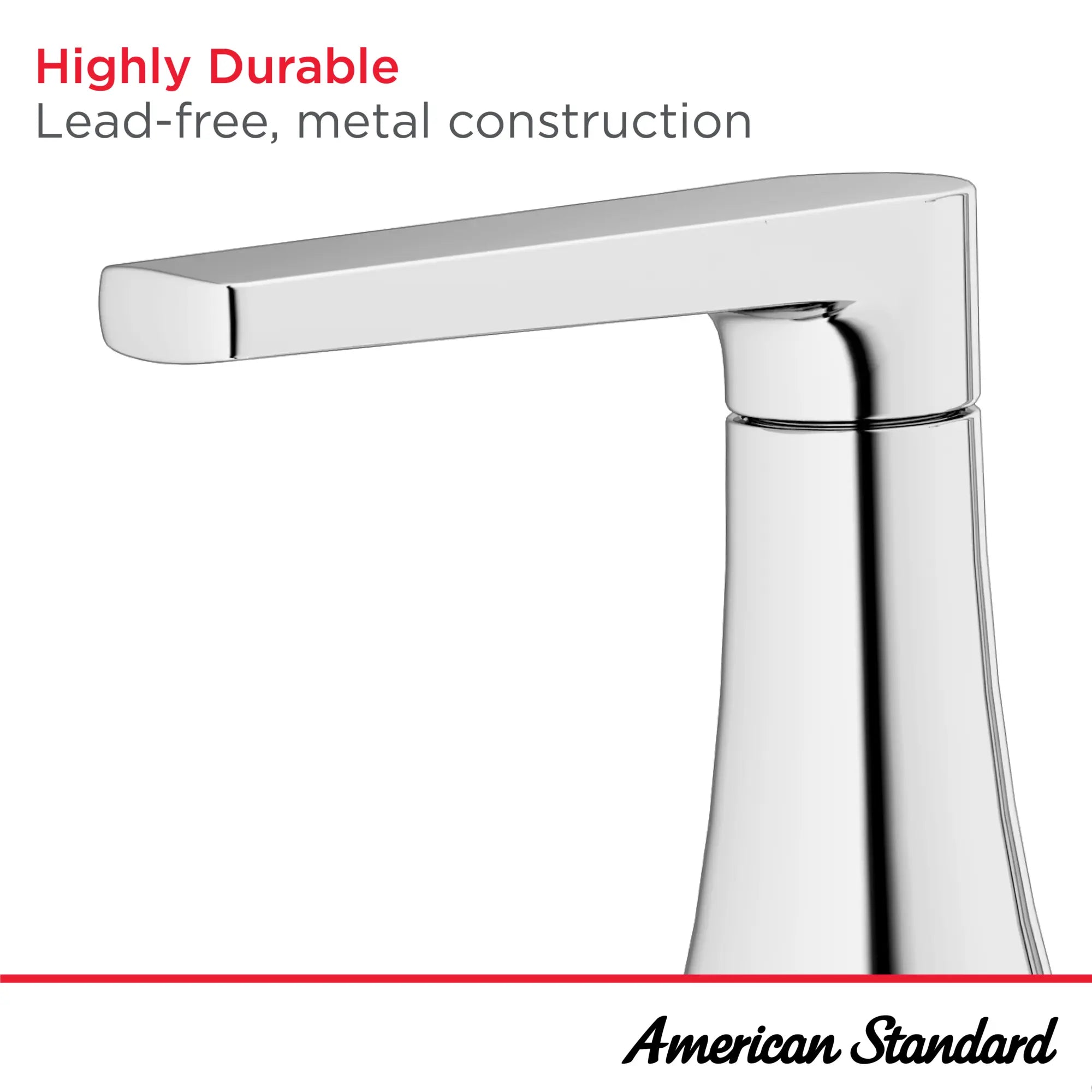 Becklow Two Handle 4 Inch Centerset Bathroom Faucet - Chrome Finish, Water-Saving Design for Sink Vanity - Perfect for Modern Home & Guest Bathroom Renovation