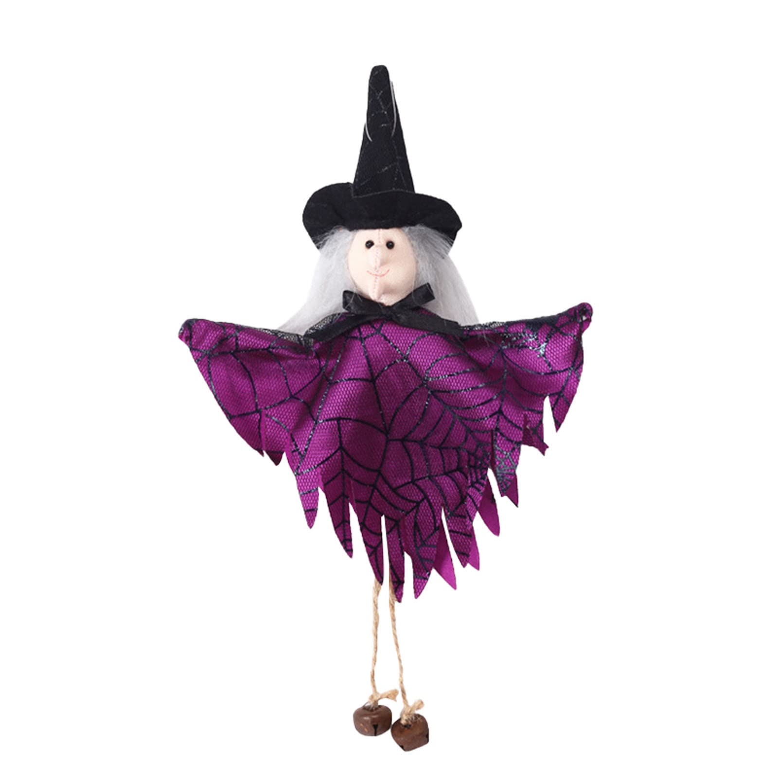 Vintage Halloween Pumpkin Witch Doll - Spooky Party Decor for Indoor & Outdoor Halloween, Easter & Holiday Celebrations - Perfect for Home, Yard & Party Decorations