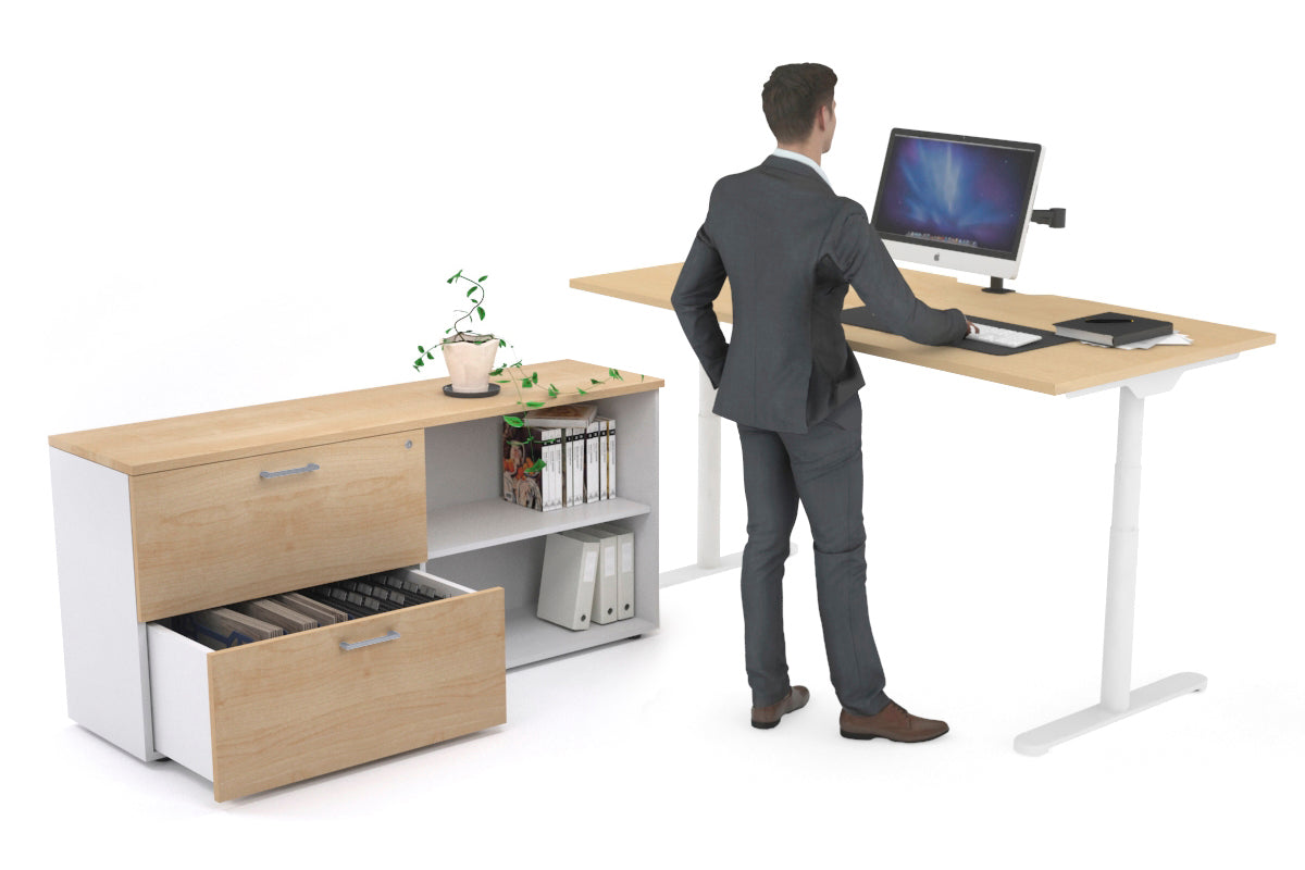 Premium Height Adjustable Standing Desk - 63