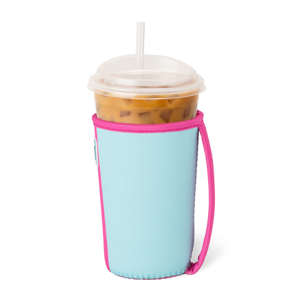 Prep Rally Medium Iced Cup Coolie - Insulated Sleeve for 16-20oz Tumblers, Perfect for Iced Coffee, Smoothies & Cold Drinks - Great for Office, Travel & Outdoor Activities