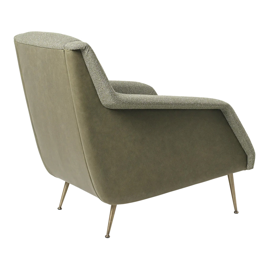Modern CDC.1 Lounge Chair with Conic Base - Stylish & Comfortable Accent Chair for Living Room, Bedroom, or Office - Perfect for Relaxing, Reading & Lounging