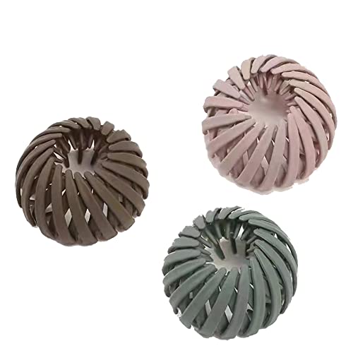 STYLEDOSE Expandable Hair Bun Clips for Women & Girls | Bird Nest Hair Claw, Ponytail Holder, Hairpin Buckle | Perfect for Updos, Buns, and Everyday Hairstyles