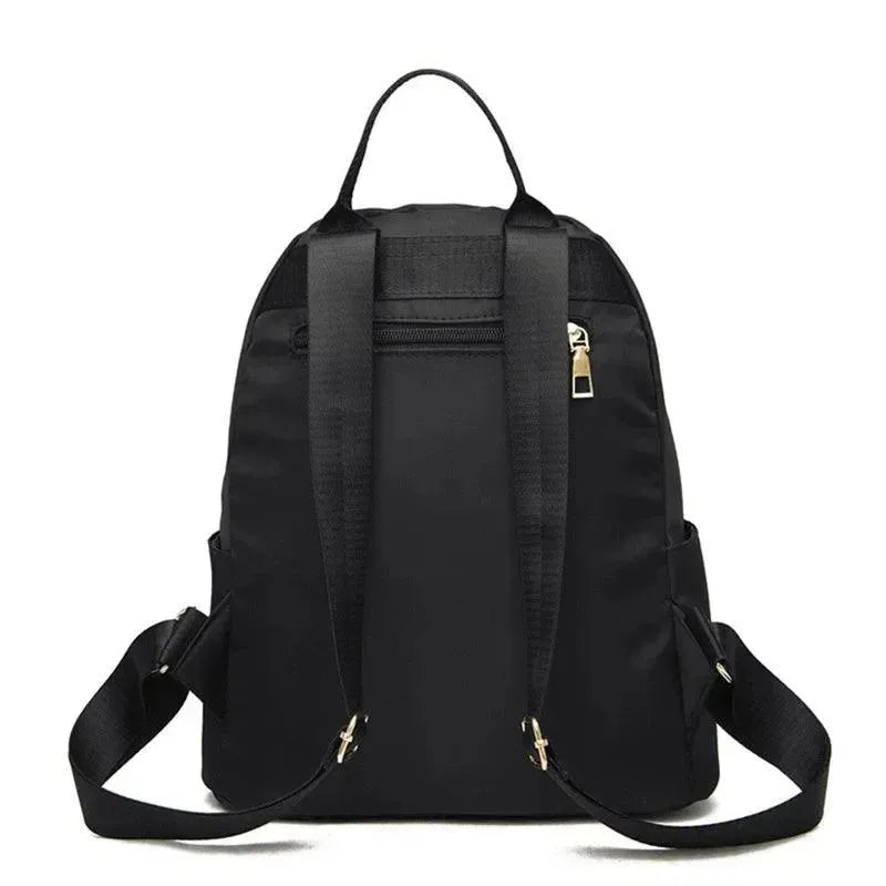 Quilted Nylon Women's Travel Backpack - Lightweight Carry-On Backpack for Airplane, Commute & Weekend Getaways | Water-Resistant Laptop Bag with USB Charging Port