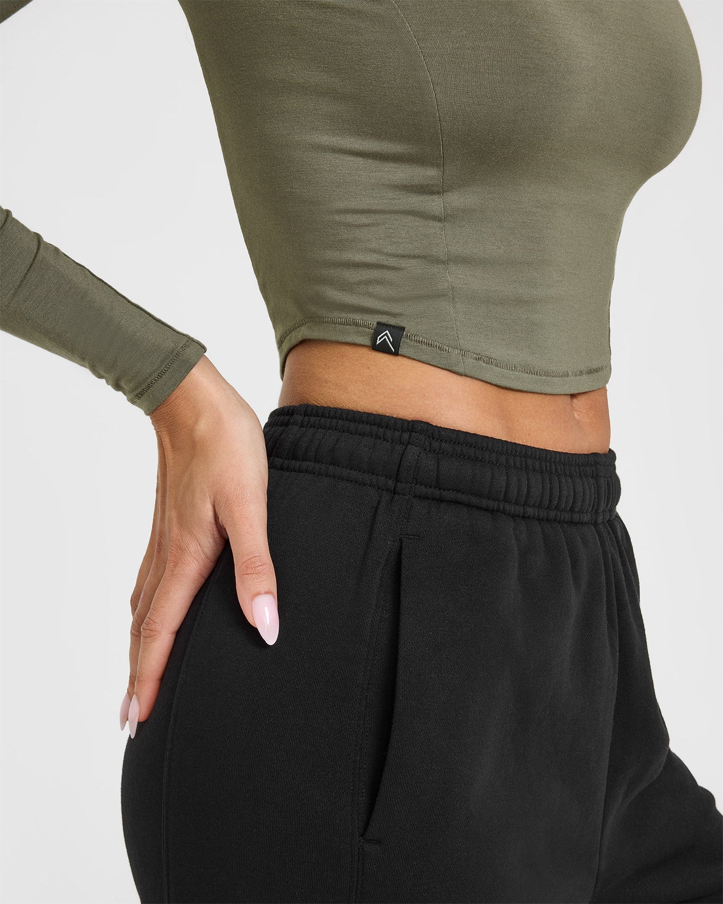 Mellow™ Soft Mid Long Sleeve Women's Tops - Comfortable Alpine Green Casual Shirt for Everyday Wear, Work & Outdoor Activities