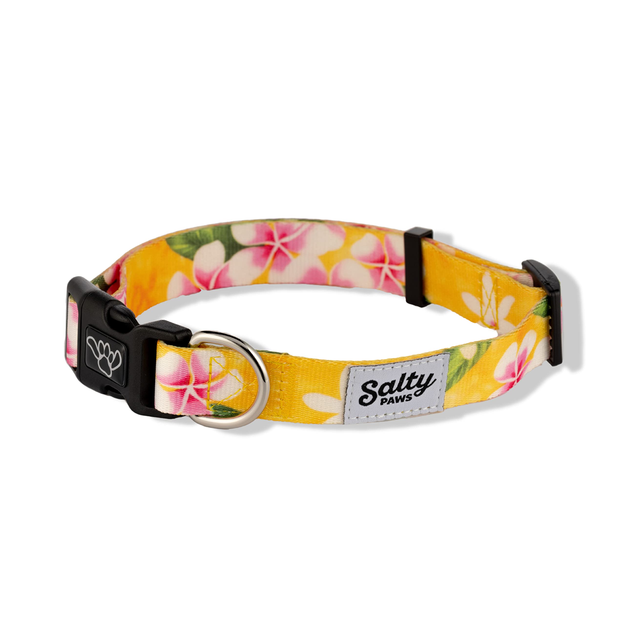 Shaka's Salty Paws Adjustable Dog Collar for Small, Medium & Large Dogs (18
