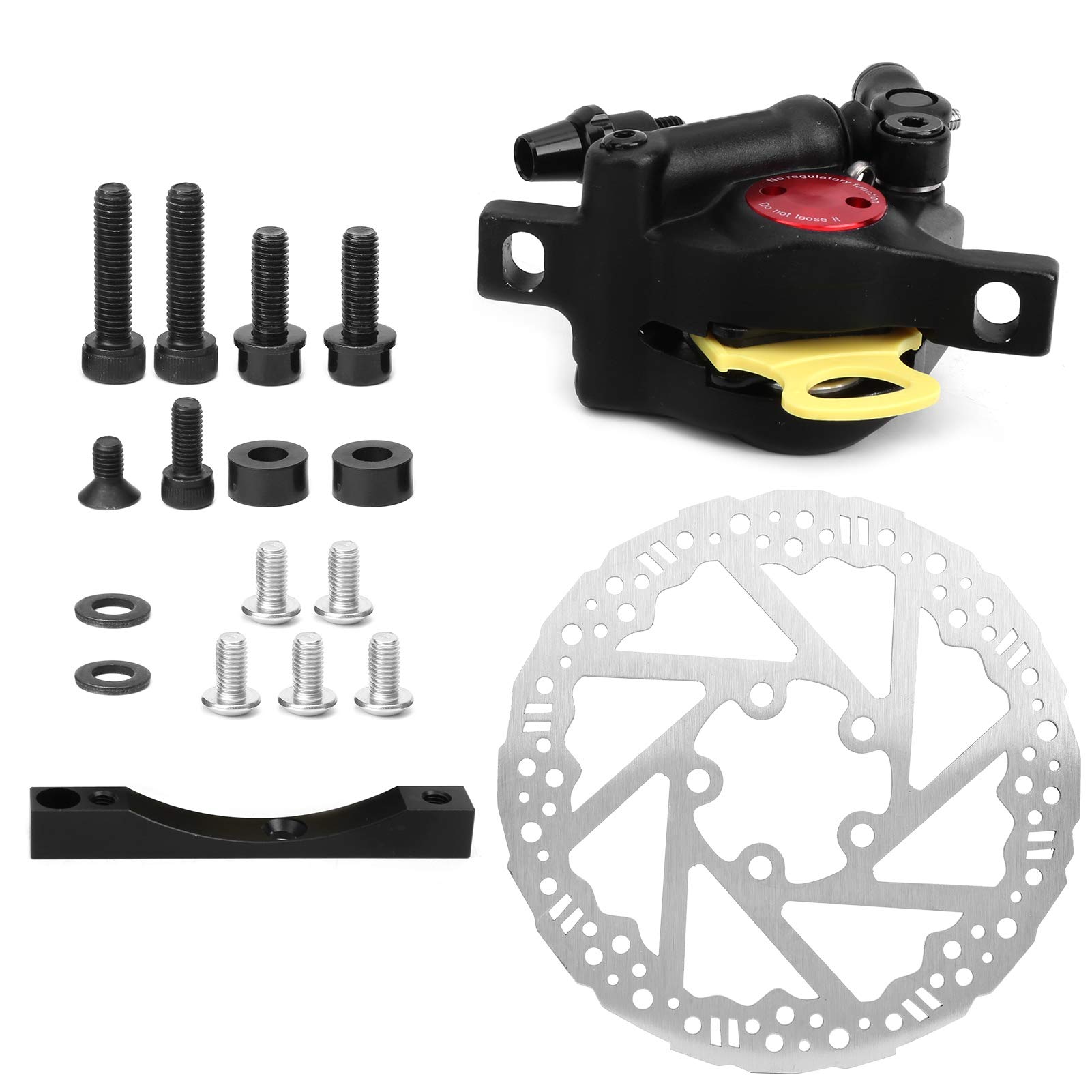 VGEBY Scooter Disc Brake Caliper Set - Compatible with Xiaomi M365PRO Electric Scooter | Disc Brake Conversion Kit with Caliper, Adapter & 135MM Disc | Perfect for Commuting & Urban Riding