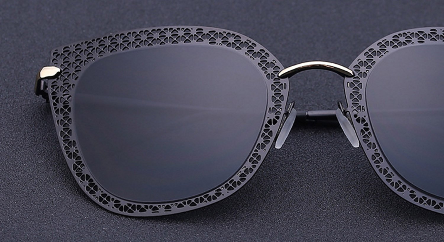 Stylish Cat Eye Sunglasses for Women - Trendy Metal Frame with Colored Lenses - Perfect for Beach, Driving & Fashion Outfits