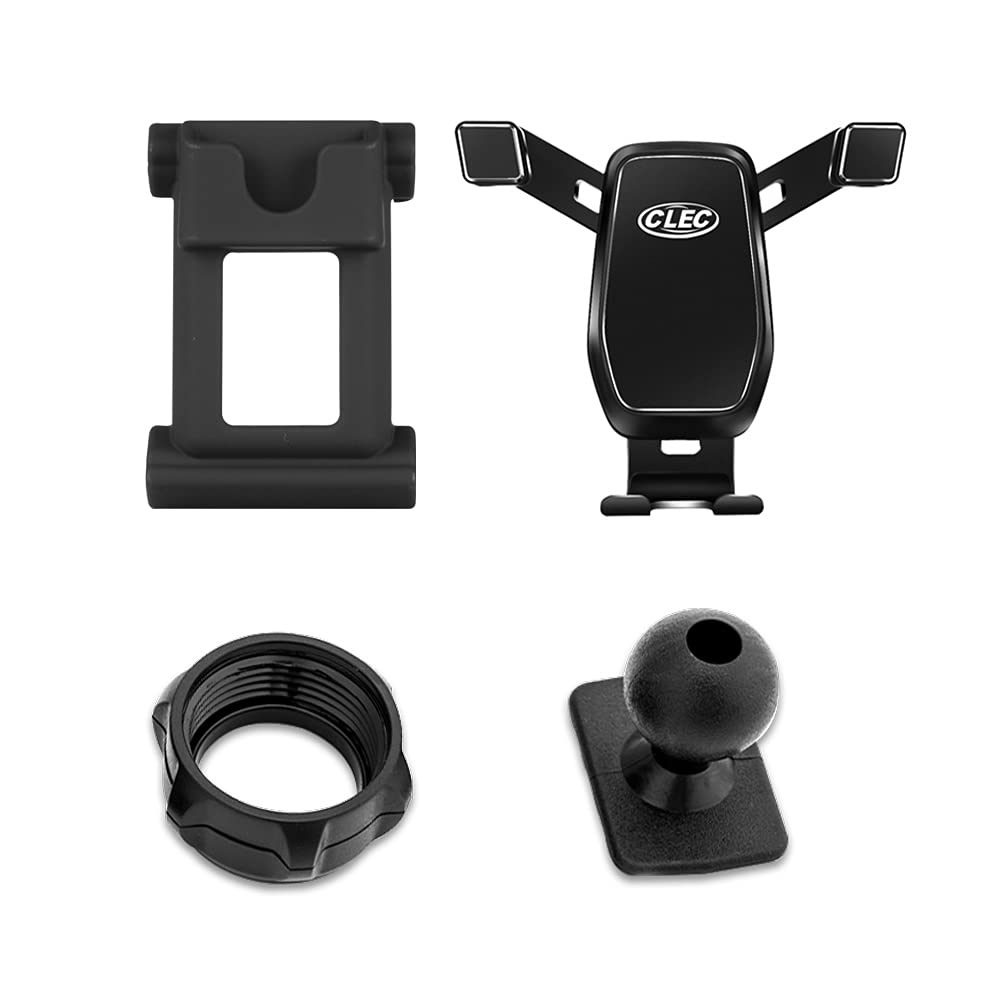 360° Rotating Adjustable Gravity Car Phone Holder for Honda CR-V 2017-2022 | Universal Air Vent Phone Mount Compatible with 4-7 Inch Smartphones (Black) | Perfect for Hands-Free Navigation & Safe Driving