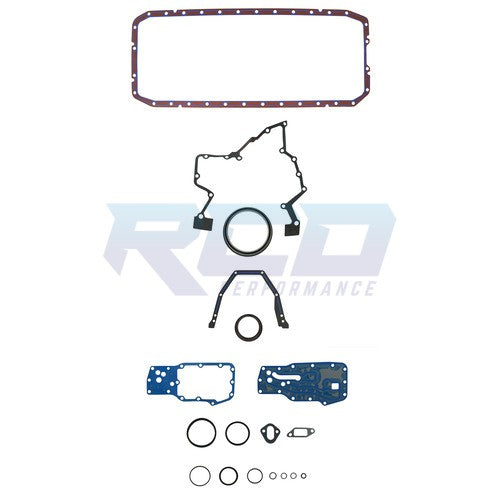 Fel Pro 2007-2018 Dodge Ram 6.7L Cummins Turbo Diesel Engine Conversion Gasket Set - Complete Seal Kit for Head, Intake & Exhaust - Perfect for Engine Rebuild & Performance Upgrades