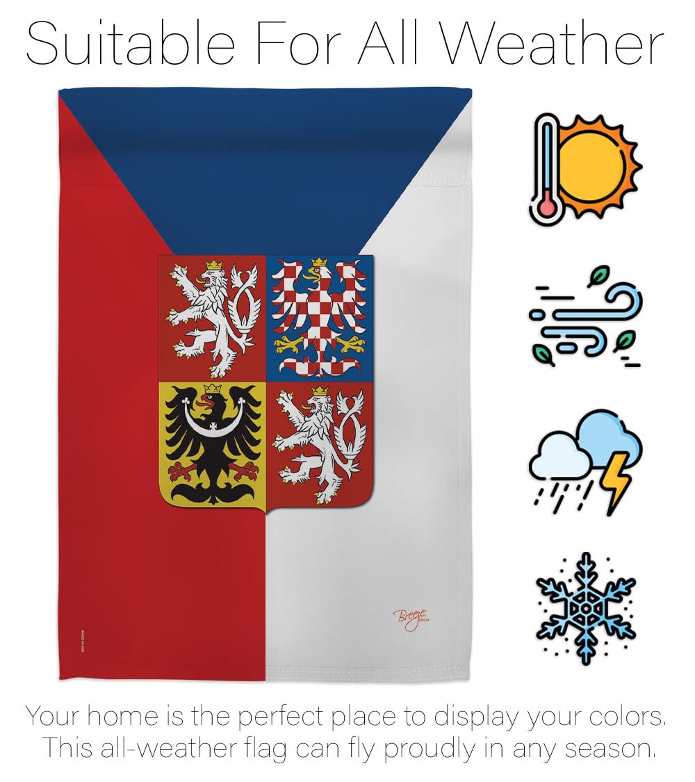 Czech Nationality Decorative Flag Set 28