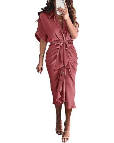 Short Sleeve Dusty Pink