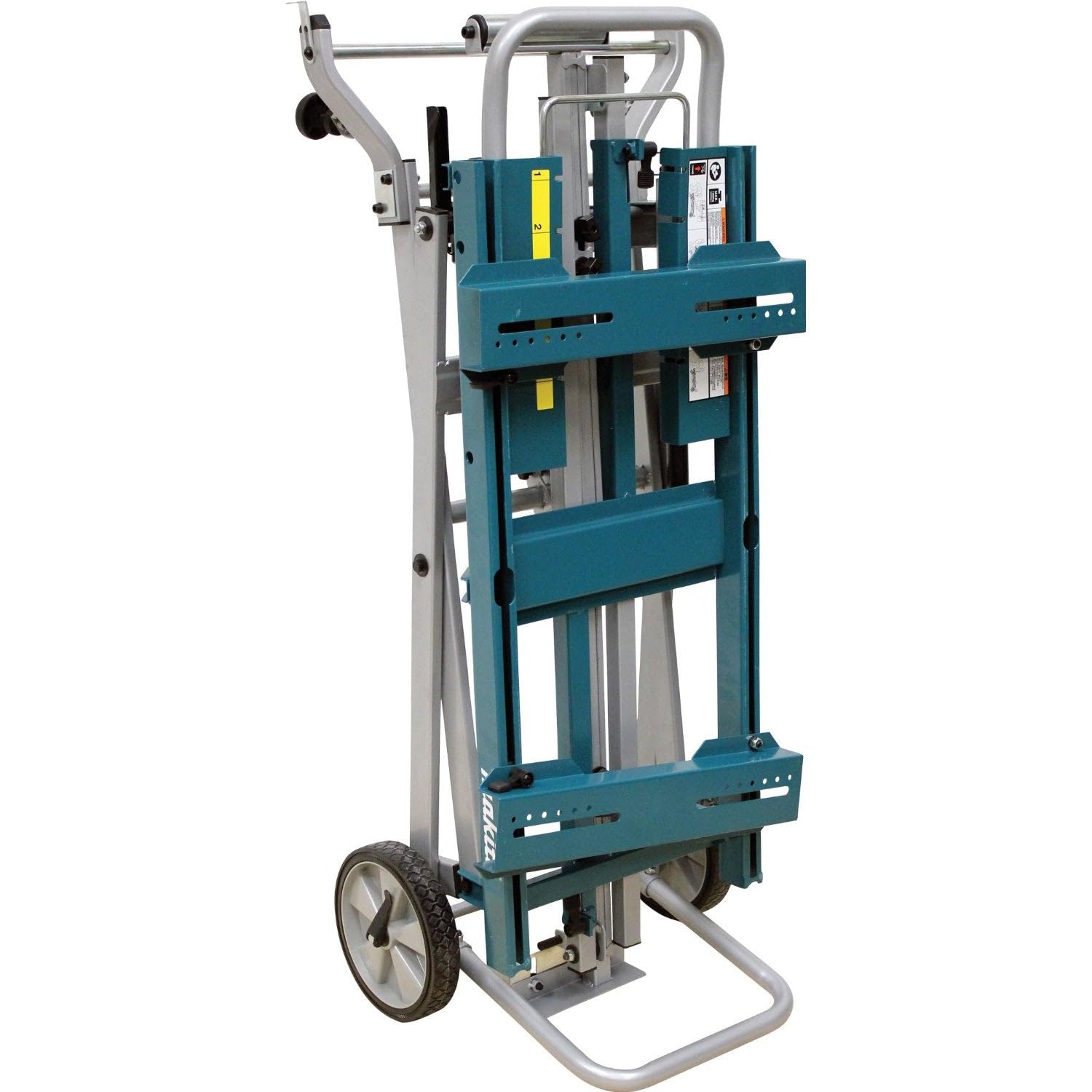 Makita WST05 Portable Rise Miter Saw Stand - Lightweight & Adjustable Workbench for Woodworking, DIY Projects, Construction Sites | Perfect for Cutting Trim, Molding & Framing Lumber
