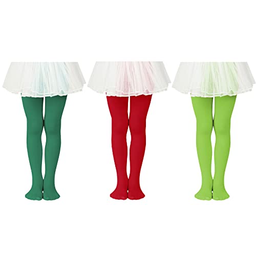 Dark Green&red&light Green-3 Pairs