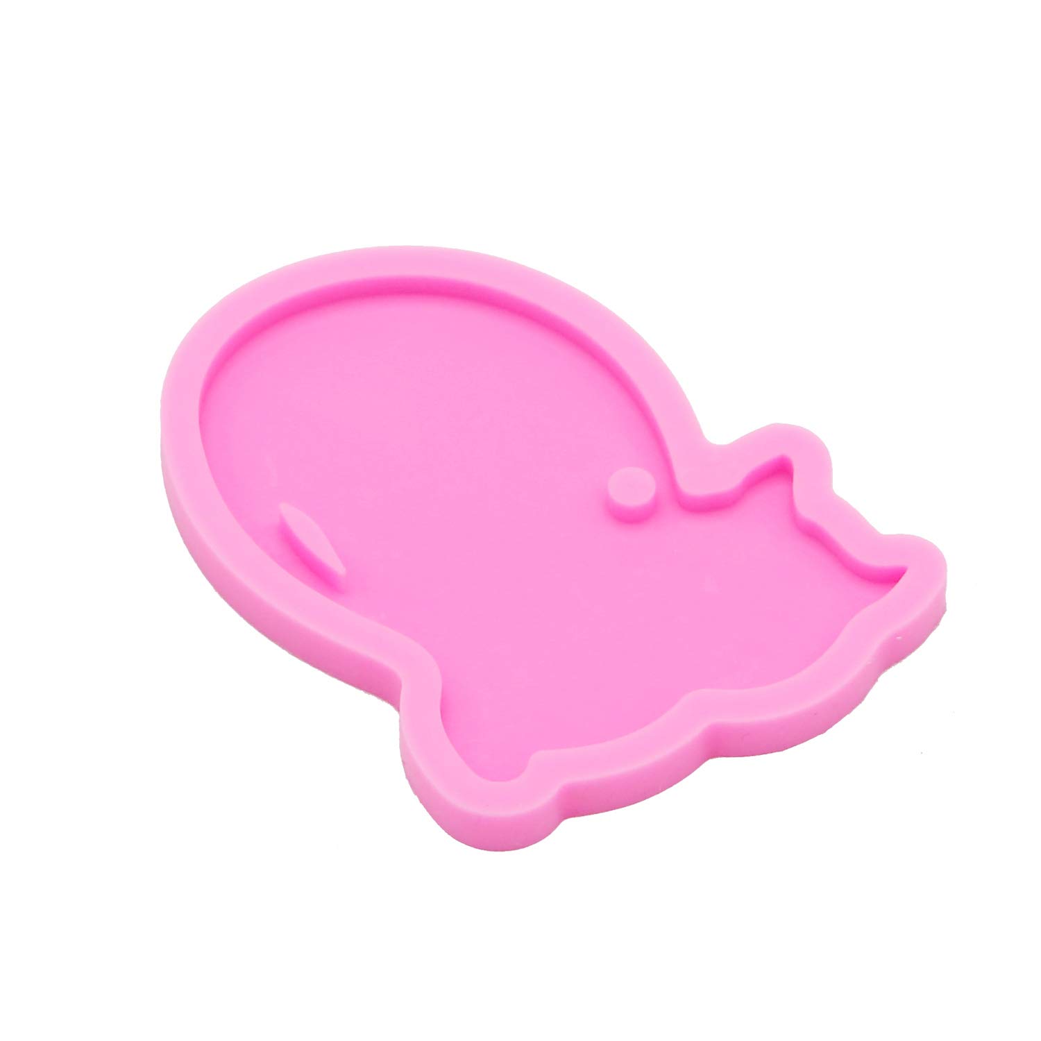 DIY Cat Silicone Mold for Keychain Jewelry Making - Epoxy Resin Craft Molds for Handmade Keychains - Perfect for Resin Art, DIY Gifts, and Craft Projects