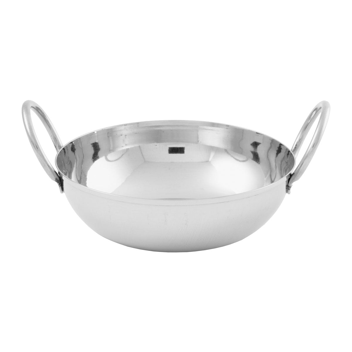 American Metalcraft BD45 16 oz Stainless Steel Balti Dish - Premium Indian Cooking Pot for Curry, Stew & Rice - Perfect for Home Kitchens & Restaurant Use