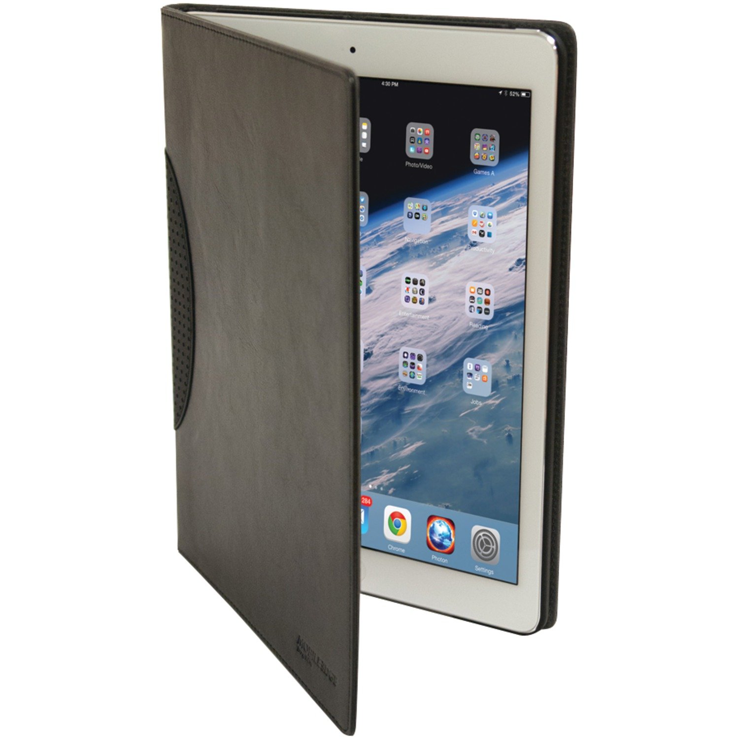 MobileEdge 10-Inch Deluxe Slimfit iPad Air Case with Stand - Black (MEIAC1) | Protective Cover for iPad Air 10.9