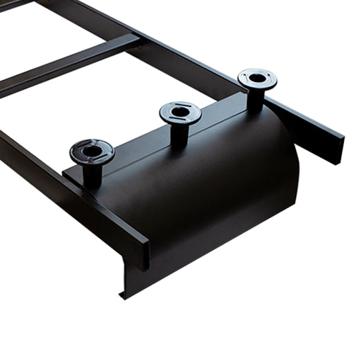 Heavy Duty Cable Radius Drop for Inside Cable Ladder Rack System - Perfect for Data Center, Server Room & Network Wiring Management