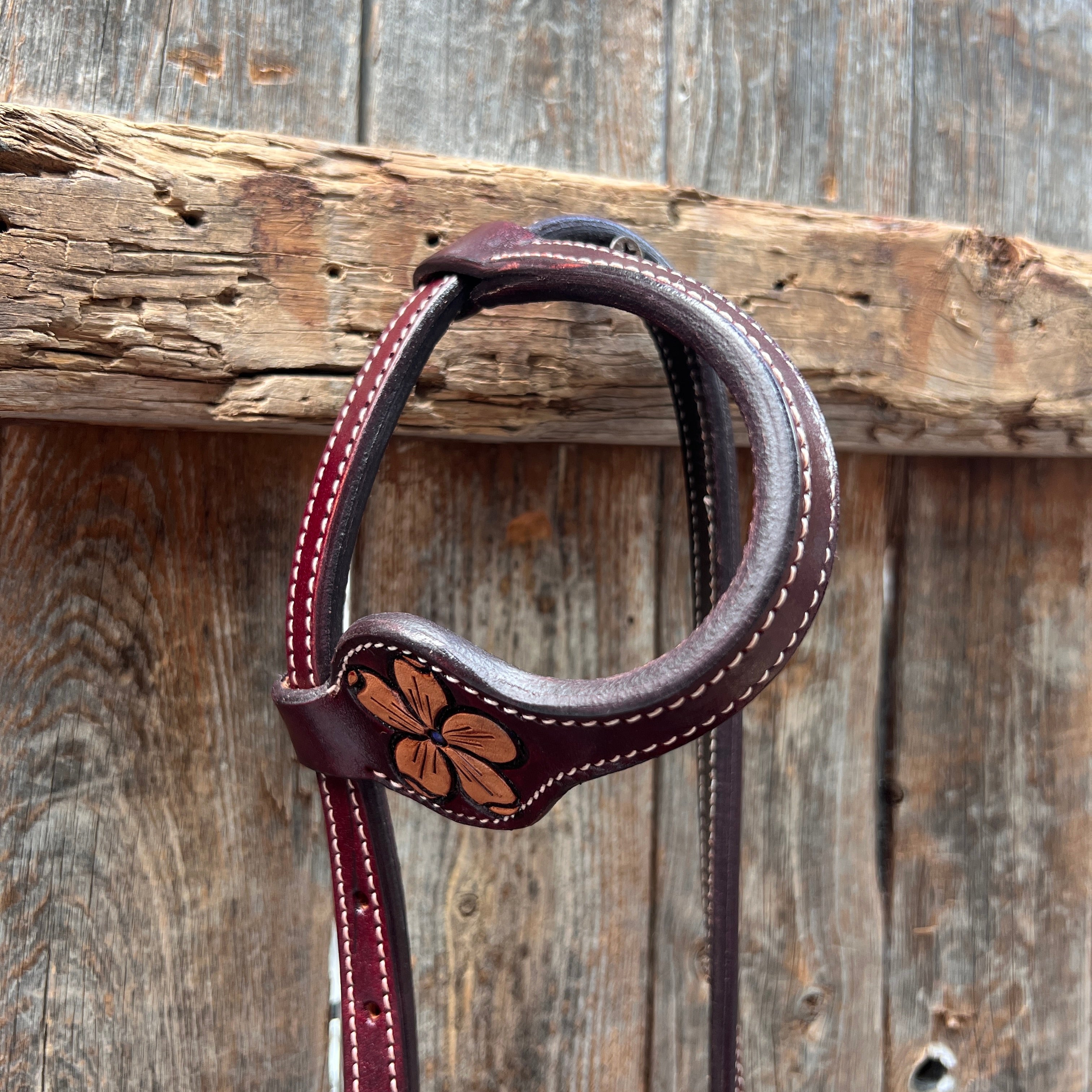 Floral Two-Tone Blue and Clear Crystal Browband & Breastcollar Horse Tack Set #BBBC623 - Perfect for Equestrian Shows, Dressage Competitions and Western Riding Events