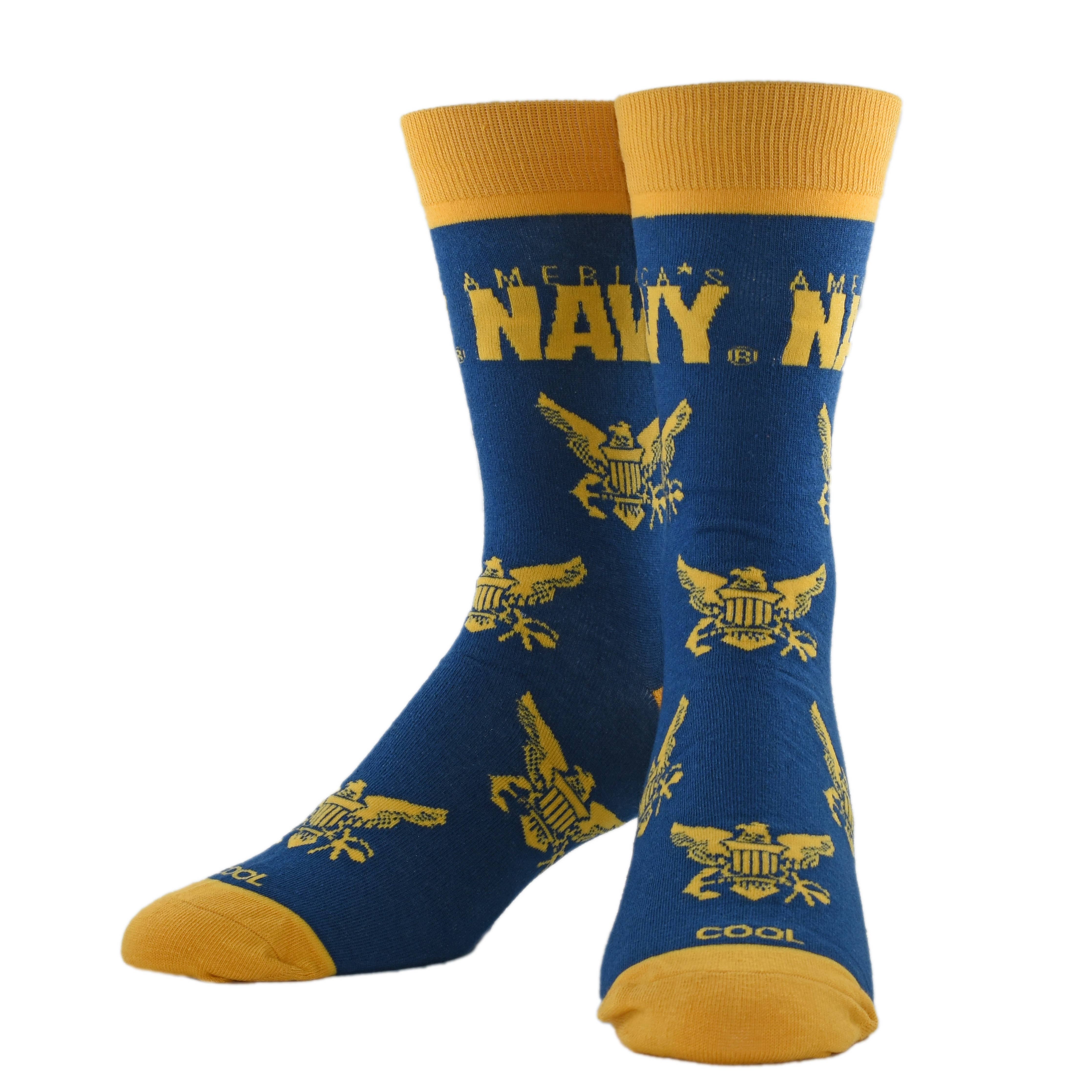 Cool Navy Socks for Men & Women - Comfortable & Stylish Casual Wear for Everyday Use, Sports, and Work