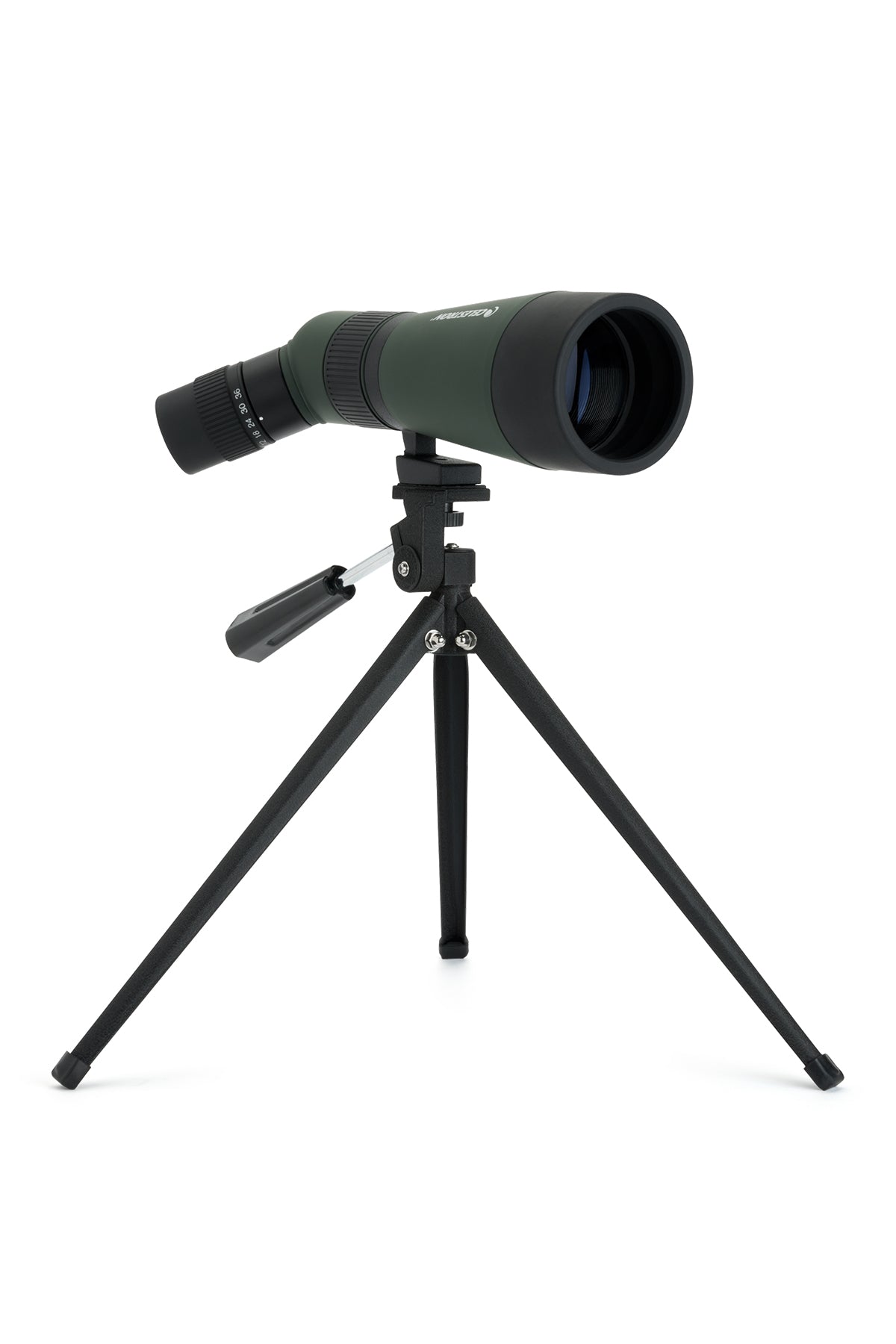 LandScout 12-36x60mm Angled Zoom Spotting Scope with Tripod & Phone Adapter - Compact for Bird Watching, Hunting, Target Shooting & Outdoor Adventures