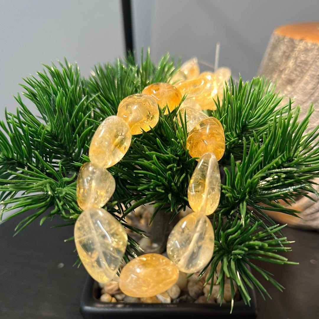 Natural Citrine Bead Strand - XL Nugget Gemstone for Jewelry Making, DIY Crafts & Healing Crystals - Perfect for Necklaces, Bracelets & Home Decor