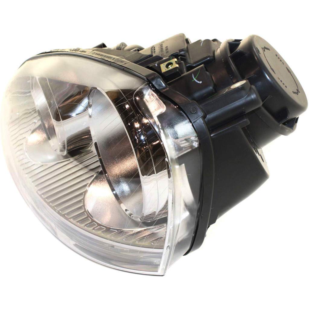 Volkswagen Rabbit Headlight Assembly 2006-2009 Driver Side | DOT Certified | VW2502127 | Perfect for Night Driving & Foggy Conditions
