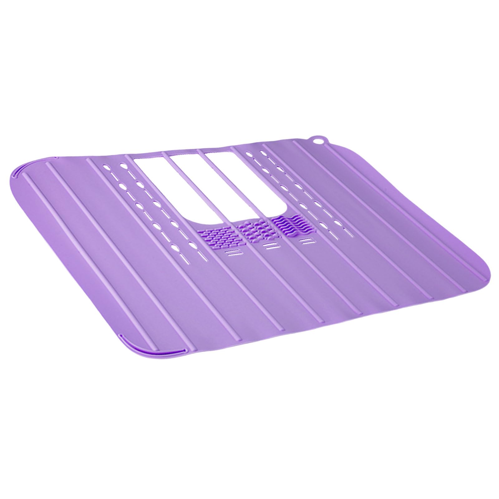 Foldable Silicone Sink Cover for Bathroom Countertops - Waterproof Makeup Organizer & Brush Mat - Perfect for Vanity, Cosmetics Storage, and Counter Protection