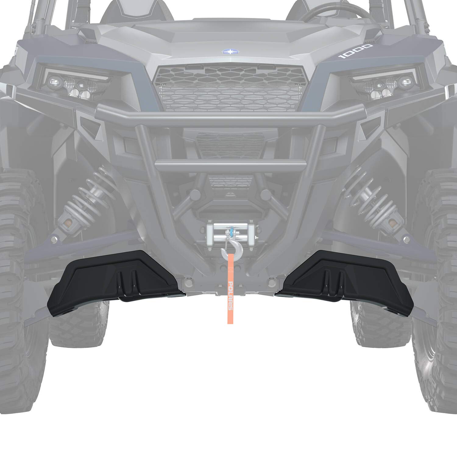 Polaris Off-Road High Clearance A-Arm Guards - Heavy Duty Front Suspension Protection for RZR, Ranger & General - Perfect for Trail Riding, Mudding & Rock Crawling