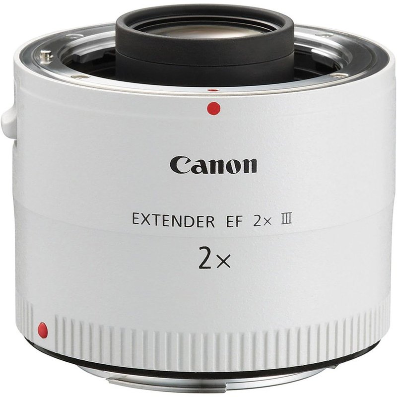 Canon EF 2X III Telephoto Lens Extender - 2X Magnification for DSLR Cameras | Compatible with Canon EF Lenses | Perfect for Wildlife & Sports Photography