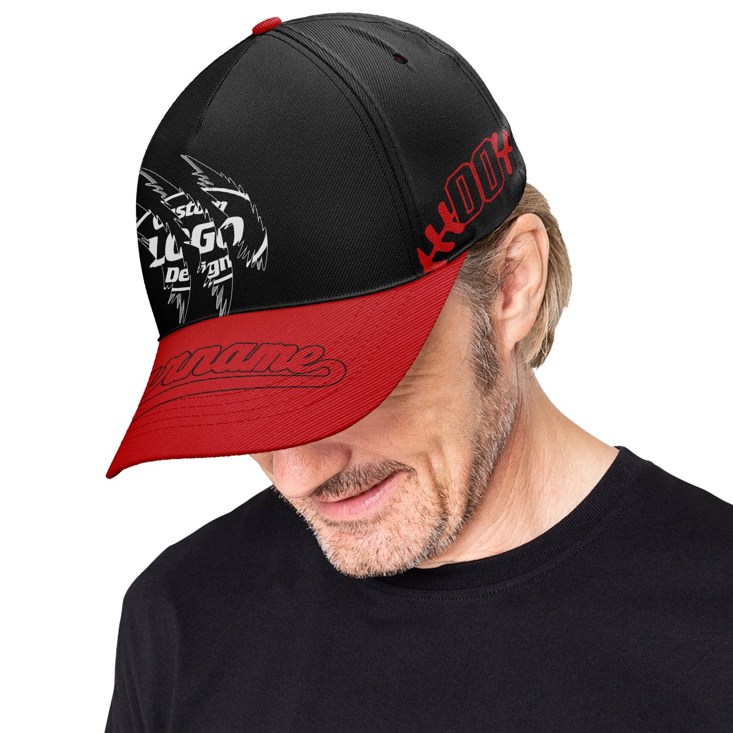 Custom Embroidered Adjustable Baseball Cap - Personalized Sport Hat for Men & Women - Perfect for Outdoor Activities, Sports & Casual Wear (YW061 E025019 8)