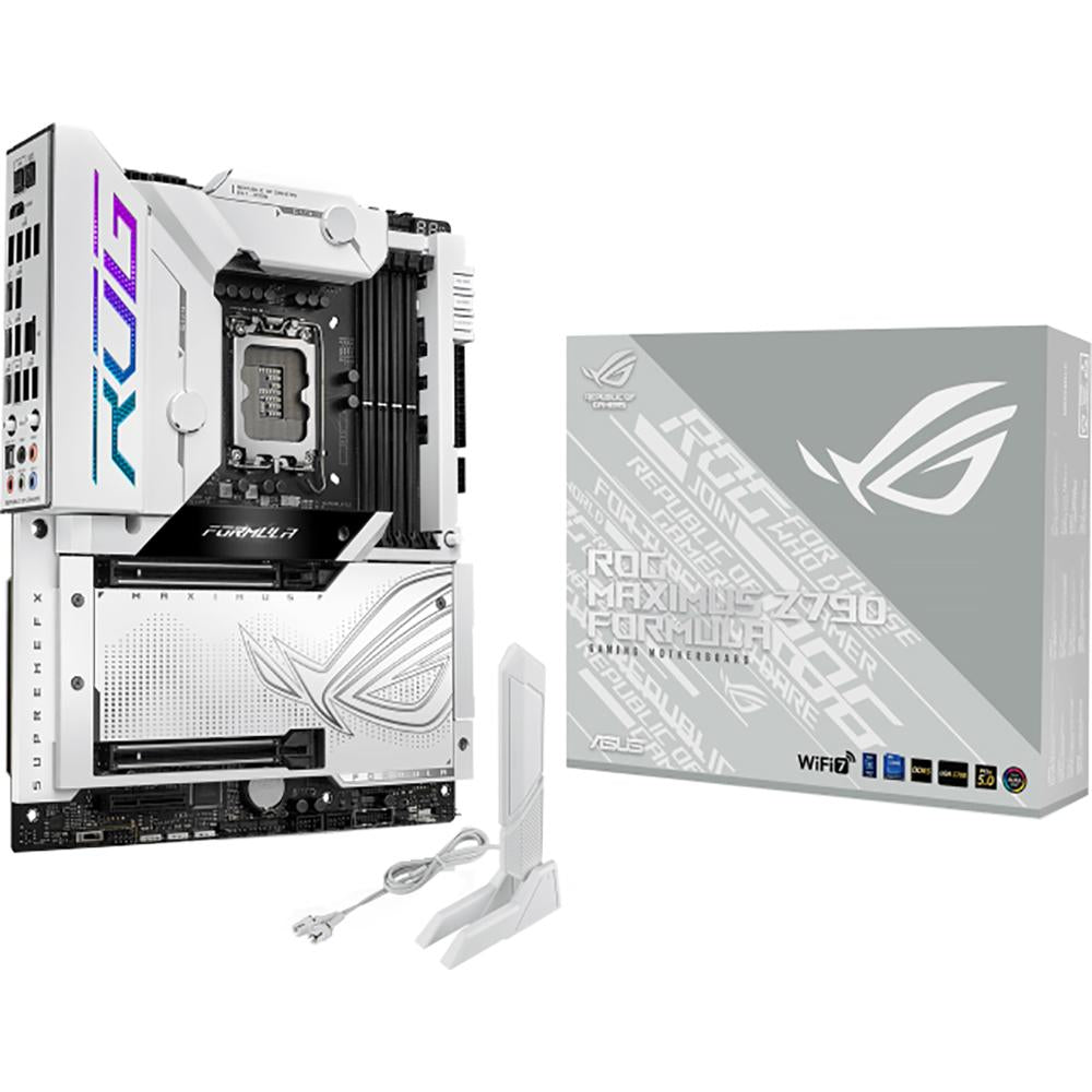ASUS ROG MAXIMUS Z790 FORMULA Gaming Motherboard - Intel Z790 Chipset, LGA 1700 Socket, DDR5, PCIe 5.0, WiFi 6E - Premium Performance for PC Builders & Enthusiasts | Perfect for High-End Gaming Rigs, Content Creation & Overclocking