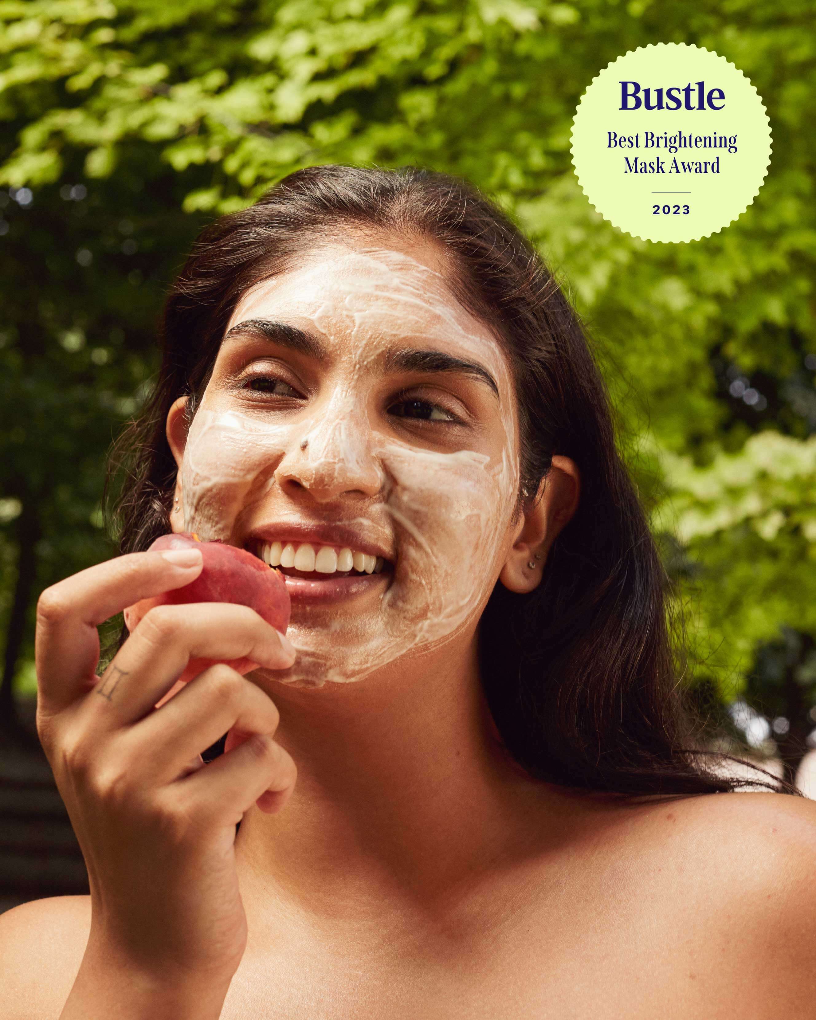 Superfruit Lactic + Multifruit 8% AHA Exfoliating Face Mask - Brightening & Exfoliating Treatment for Glowing Skin - Perfect for Nighttime Skincare Routine