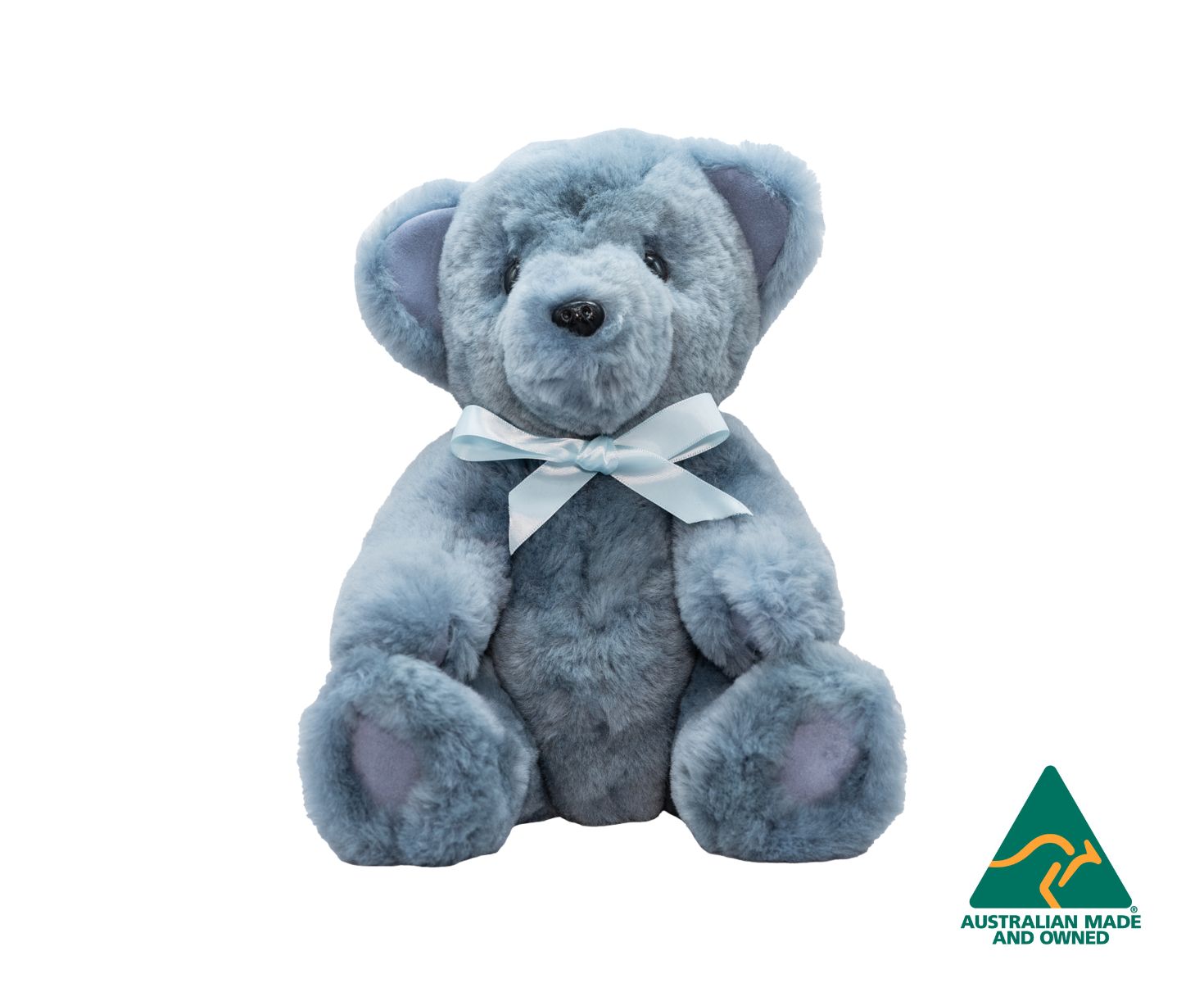 Soft Jointed Sheepskin Teddy Bear - Cuddly Plush Toy for Babies & Kids | Perfect for Nursery Decor, Gifts & Comfort