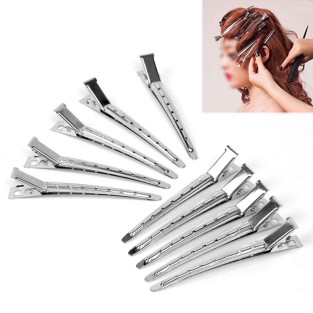 Professional Steel Hair Clips for Salon Styling - Women's Hair Accessories for Home & Salon Use