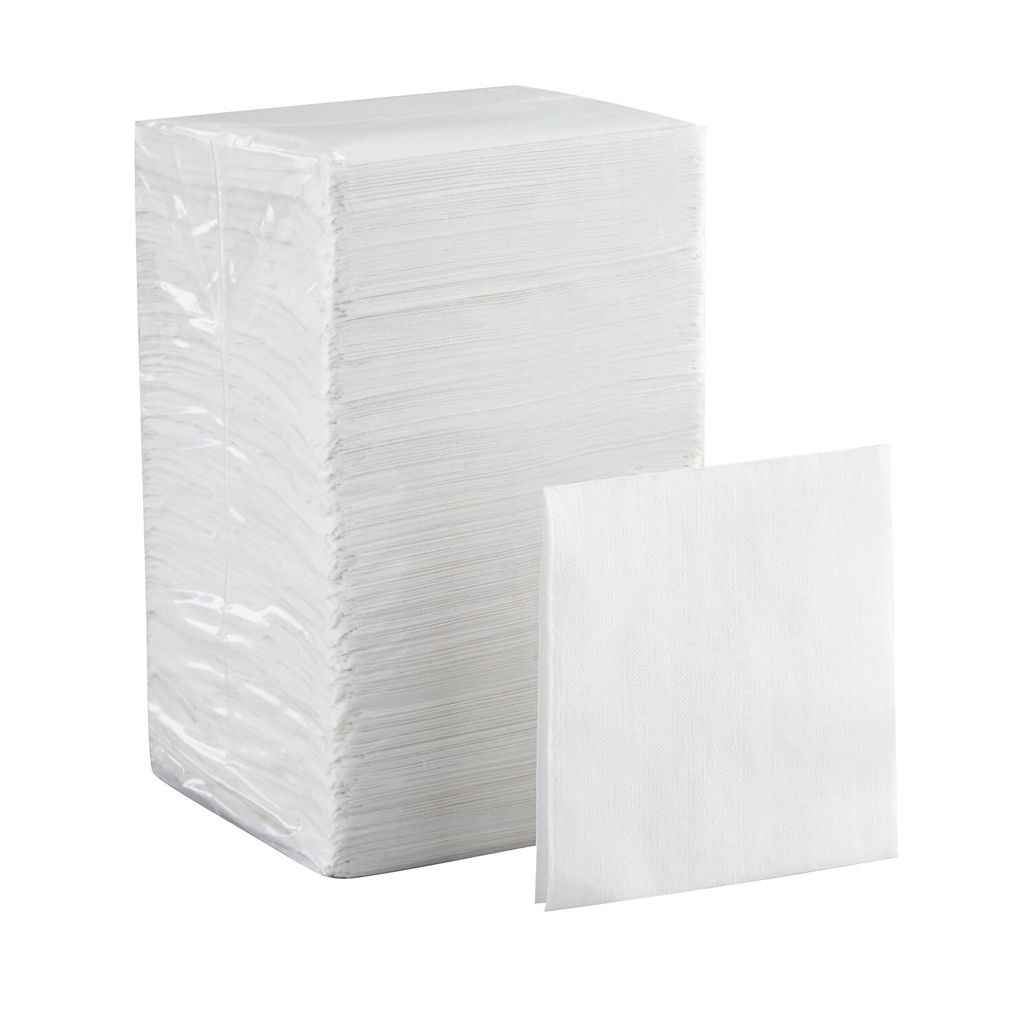 Georgia Pacific 96019 White Beverage Napkins - 9.5