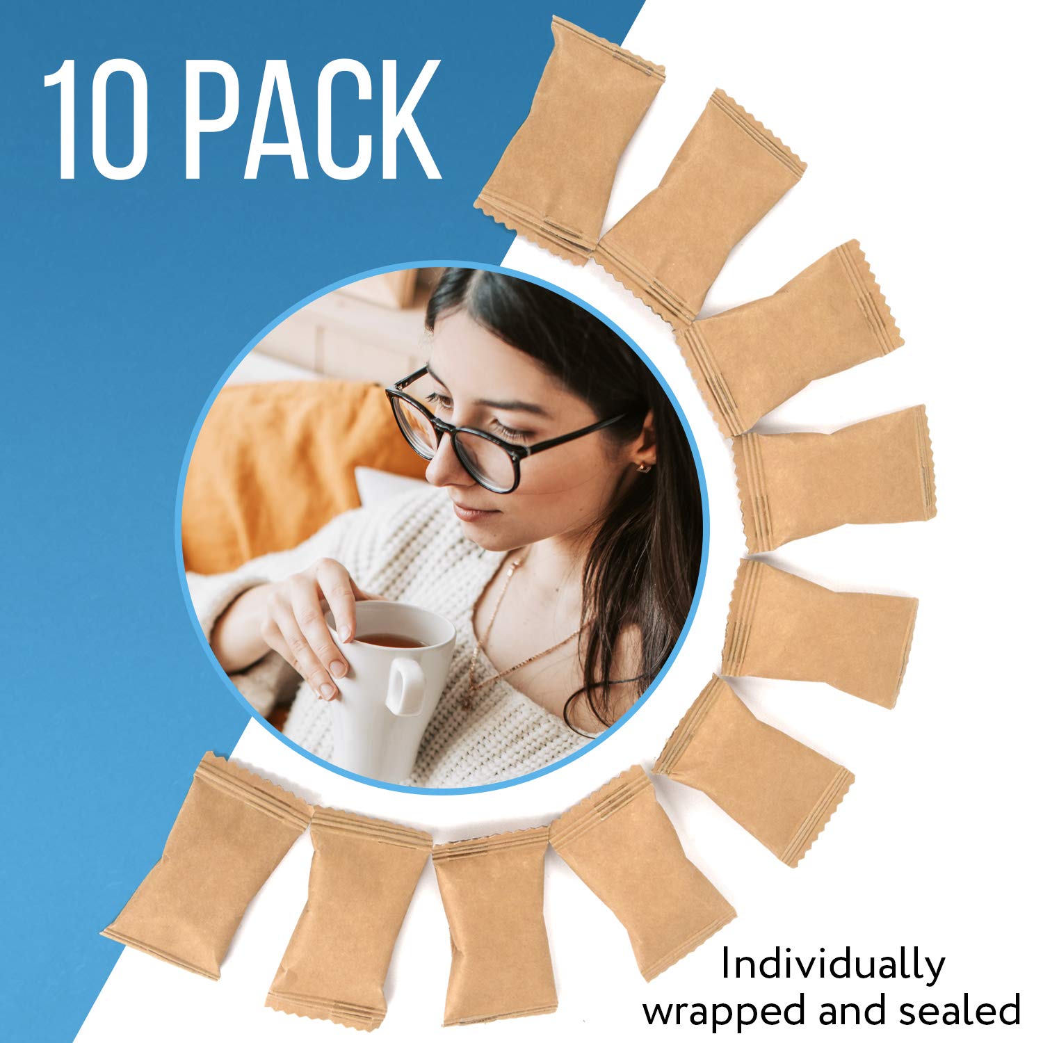 IMPRESA [10 Pack] Tea Maker Cleaner Tablets for Breville BTM100 - Safe Non-Corrosive Lime Scale Remover & Coffee Maker Descaler - Works for Electric Kettles, Keurig, and More - Perfect for Home & Office Use