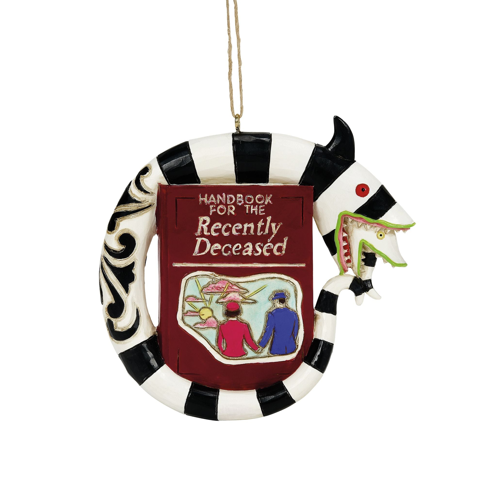 Sand Worm & Book Ornament - Unique Collectible Decor for Bookshelves, Desks, and Gifts - Perfect for Book Lovers and Fantasy Fans