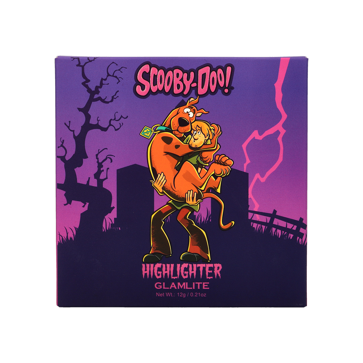 Glamlite Scooby Doo Highlighter Palette - Shimmer & Glow Makeup Set for Cheeks & Eyes | Perfect for Cosplay, Halloween, and Everyday Glam Looks