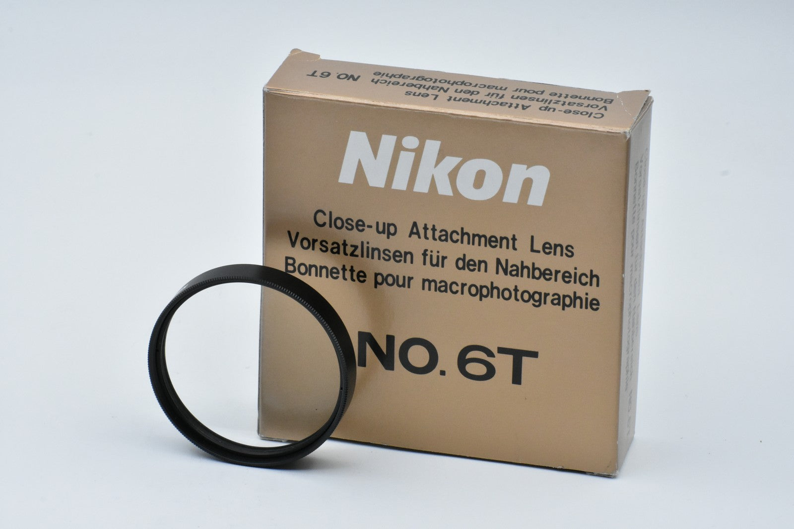 Used Nikon NO.6T 62mm Close-Up Filter for Macro Photography - Perfect for DSLR Cameras, Nature & Product Photography
