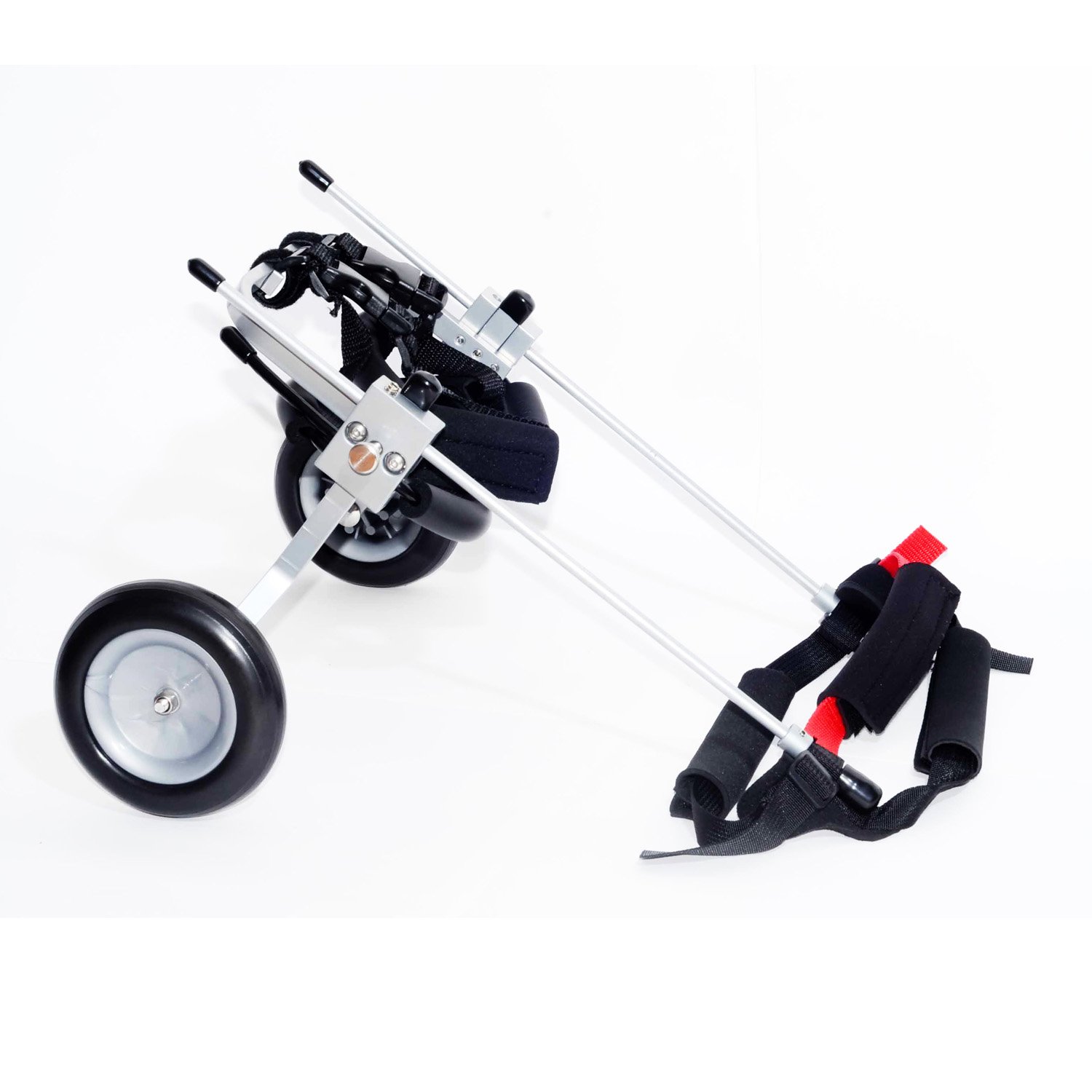BFMXS-S&J Elite Dog Wheelchair for Small Dogs - Adjustable Pet Mobility Aid for Disabled & Injured Pups - Lightweight X-Small Wheelchair for Indoor/Outdoor Use, Rehabilitation & Daily Support